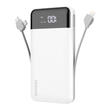 Picture 2/3 -Dudao K1Pro powerbank 20000mAh with built-in cables white (K1Pro-white)
