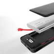 Kép 4/6 - Dudao 2x USB power bank 10000mAh 2A beépített kábel 3in1 Lightning / USB Type C / micro USB 3A fehér (K1A-white)