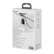 Kép 6/8 - Baseus GaN3 Pro gyors univerzális GaN töltő 2 x USB Type C / USB 65W PD3.0, QC4.0 +, AFC fekete + USB Type C - USB Type C kábel 1m (CCGP050101)