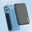 Kép 2/7 - Dudao TGK1 power bank vezeték nélküli töltővel 15W 10000mAh tengerészkék (TGK1-dark blue)