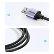 Kép 4/8 - Ugreen multifunkcionális adapter HUB USB 3.0 - 3 x USB / Ethernet RJ-45 / USB Type C PD, szürke