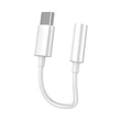 Obraz 2/4 - Vipfan L08 Kábel USB-C a mini jack 3,5 mm AUX, 10 cm (biely)