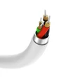 Obraz 4/4 - Vipfan L08 Kábel USB-C a mini jack 3,5 mm AUX, 10 cm (biely)