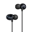 Kép 2/5 - Vipfan M10 vezetékes fülhallgató, jack 3.5mm (fekete)