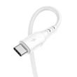 Obraz 3/4 - Vipfan Farebný kábel X12 USB a USB-C, 3A, 1 m (biely)