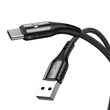Obraz 3/3 - Vipfan Farebný kábel X13 USB na USB-C 3A, 1,2 m (čierny)