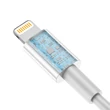 Kép 4/5 - Vipfan L09 Lightning 2x Lightning kábel 10cm (fehér)