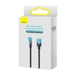 Obraz 6/7 - Kábel Baseus MVP2 USB-C na USB-C, 100 W, 1 m (čierny/modrý)