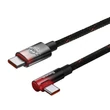 Obraz 3/7 - Kábel Baseus MVP2 USB-C na USB-C, 100 W, 2 m (čierny/červený)