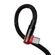 Obraz 5/7 - Kábel Baseus MVP2 USB-C na USB-C, 100 W, 2 m (čierny/červený)