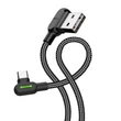 Obraz 3/3 - Mcdodo CA-5280 LED kábel USB-USB-C, 3 m (čierny)