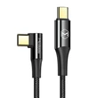 Obraz 1/4 - Mcdodo Firefox USB-C-USB-C 100W kábel, 2 m (čierny)