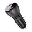 Obraz 1/2 - Nabíjačka do auta Acefast B7, 45 W, 2x USB, s displejom (čierna)