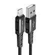 Obraz 2/3 - Kábel Acefast C1-02 USB-Lightning, 1,2 m (čierny)