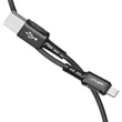 Obraz 3/3 - Kábel Acefast C1-02 USB-Lightning, 1,2 m (čierny)