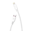 Obraz 1/2 - Dudao L2L USB kábel Lightning 5A, 2 m (biely)