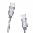 Obraz 1/2 -  Dudao L5ProC USB-C USB-C kábelPD 45W, 1m (sivý)