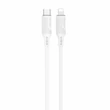 Obraz 2/2 - Dudao L6S USB-C kábel pre Lightning PD 20W, 1 m (biely)