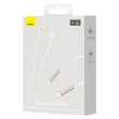 Kép 8/8 - Baseus Bowie U2 Pro TWS fülhallgató, ANC (krémfehér)