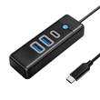Obraz 2/2 - Orico Hub adaptér USB-C - 2x USB 3.0 + USB-C, 5 Gb/s, 0,15 m (čierny)