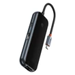 Obraz 6/8 - Baseus Hub 6v1 AcmeJoy series USB-C 2xUSB 3.0 + USB 2.0 + USB-C PD + HDMI + RJ45 (tmavo šedá)