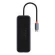 Obraz 4/8 - Baseus Hub 6v1 AcmeJoy series USB-C 2xUSB 3.0 + USB 2.0 + USB-C PD + HDMI + RJ45 (tmavo šedá)