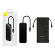 Obraz 8/8 - Baseus Hub 6v1 AcmeJoy series USB-C 2xUSB 3.0 + USB 2.0 + USB-C PD + HDMI + RJ45 (tmavo šedá)