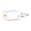 Kép 2/3 - XO L91 fali töltő, USB-C, 25W + USB-C Lightning kábel (fehér)