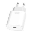 Kép 3/3 - XO L91 fali töltő, USB-C, 25W + USB-C Lightning kábel (fehér)