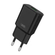 Kép 1/3 - XO L92D Fali töltő 1x USB, 18W, QC 3.0 (fekete)