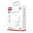 Kép 3/4 - XO CE01 Fali töltő 20W, PD (fehér)