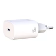 Kép 4/5 - XO L91EU Fali töltő + USB-C kábel 25W (fehér)
