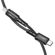 Kép 3/3 - Acefast C1-01 Kábel USB-C Lightning, 1,2m (fekete)