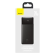 Picture 6/8 -Baseus Bipow gyors töltő Power Bank 20000mAh 20W fekete (Overseas Edition) + USB-A - Micro USB 0.25m fekete kábel (PPBD050501)