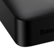 Baseus Bipow gyors töltő Power Bank 20000mAh 20W fekete (Overseas Edition) + USB-A - Micro USB 0.25m fekete kábel (PPBD050501)