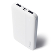Wozinsky Powerbank Li-Po 10000mAh 2 x USB fehér (WPBWE1)