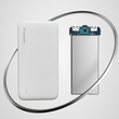 Wozinsky Powerbank Li-Po 10000mAh 2 x USB fehér (WPBWE1)