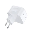 Obraz 1/4 - Nabíjačka Choetech 35W 2xUSB-C PD biela (Q5008)