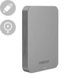 Kép 1/8 - Hinovo mágneses vezeték nélküli powerbank MagSafe 10000mAh 15W szürke (MB1-10000)