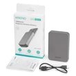 Kép 6/8 - Hinovo mágneses vezeték nélküli powerbank MagSafe 10000mAh 15W szürke (MB1-10000)