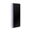 Kép 2/8 - Baseus mágneses vezeték nélküli gyorstöltő Power Bank 10000mAh 20W lila + Gyorstöltő kábel C-típusú 60W (20V / 3A) 50cm fehér