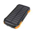 Choetech napelemes powerbank induktív töltéssel 10000mAh Qi 5W narancssárga (B659)