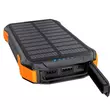 Imagine 3/8 - Choetech solar powerbank cu încărcare inductivă 10000mAh Qi 5W portocaliu (B659)