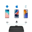 Kép 3/8 - Choetech mini power bank 3000 mAh USB C / Micro USB / Lightning fekete (B660)
