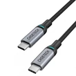 Obraz 2/8 - Choetech 2x USB typu C - Nabíjačka USB typu C Dátový kábel s dodávkou energie 100W 5A 1,8m čierny (MIX00073)