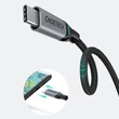 Obraz 5/8 - Choetech 2x USB typu C - Nabíjačka USB typu C Dátový kábel s dodávkou energie 100W 5A 1,8m čierny (MIX00073)