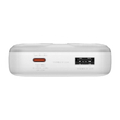 Baseus Powerbank Comet 20000mAh, USB do USB-C, 22.5W (fehér)
