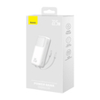 Baseus Powerbank Comet 20000mAh, USB do USB-C, 22.5W (fehér)