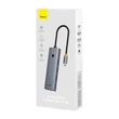 Obraz 8/8 - Baseus UltraJoy Hub 6in1,6-Port ( USB-C to 1xHDMI4K@30Hz + 3xUSB 3.0 + 1xPD +RJ45)