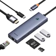 Obraz 7/8 - Baseus Hub 7in1 UltraJoy 7-port ( USB-C to 1xHDMI4K@30Hz + 2xUSB 3.0 + 1xPD +RJ45 + SD/TF3.0)